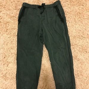 Jogger pants from Anthropologie